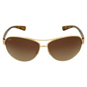 Brown Gradient Aviator Sunglasses RB3386 00113