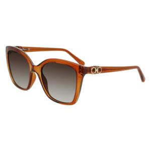 Brown Gradient Butterfly Sunglasses SF1026S 261
