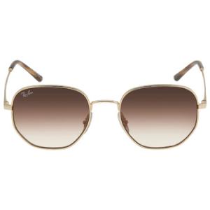 Brown Gradient Geometric Sunglasses RB3682 00113