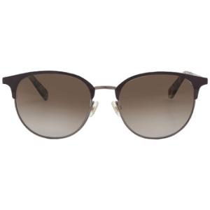 Brown Gradient Oval Sunglasses JOELYNNS 009QHA