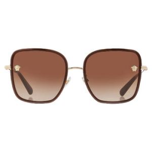 Brown Gradient Square Sunglasses VE2247D 148213