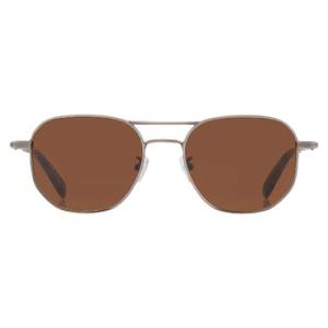 Brown Pilot Sunglasses EZ0093D 08J