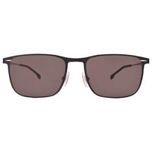 Brown Rectangular Sunglasses BOSS 1246S 0NZ