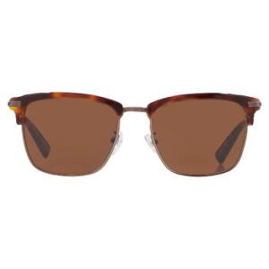 Brown Square Sunglasses EZ0092D 52J