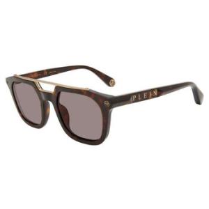 Brown Square Sunglasses SPP001M 0722