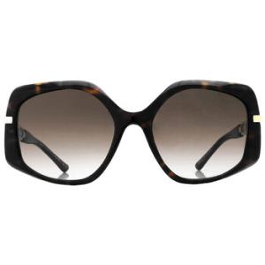 Cheyenne Brown Gradient Irregular Sunglasses MK2177 300613