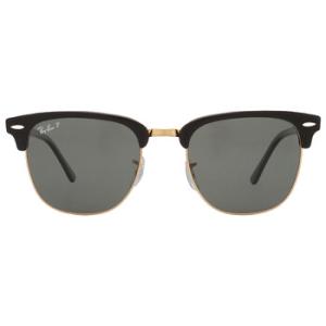 Clubmaster Classic Polarized Green Square Sunglasses RB3016 90158