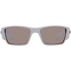 Corbina Pro Copper Silver Mirror Polarized Glass Wrap Sunglasses 6S9109 910908