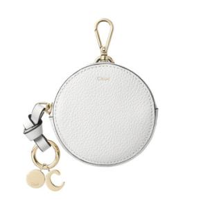 Crystal White Alphabet Coin Purse