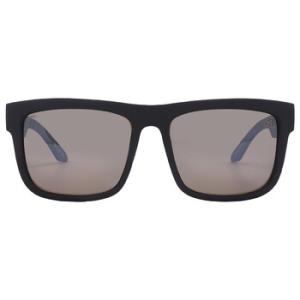 DISCORD Polarized Black Mirror Square Sunglasses