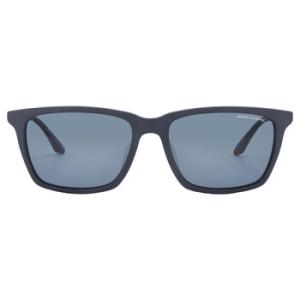 Dark Blue Rectangular Sunglasses AX4138SF 81812V