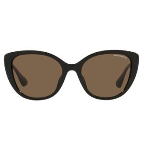 Dark Brown Cat Eye Sunglasses 0AX4111SU