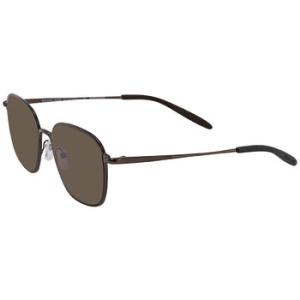 Dark Brown Solid Square Sunglasses 0MK1105