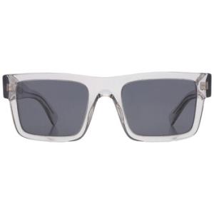 Dark Gray Rectangular Sunglasses PR 19WS U4309T