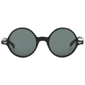 Dark Green Round Sunglasses EA 501M 501771