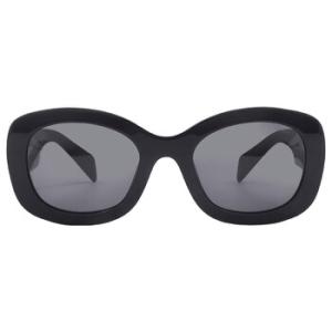 Dark Grey Oval Sunglasses PR A13S 1AB5S0