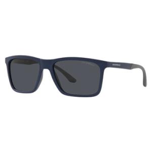 Dark Grey Rectangular Sunglasses EA4170 508887