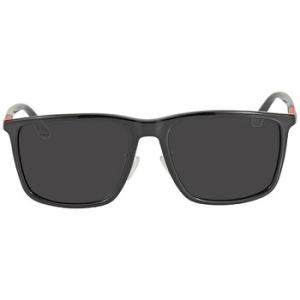 Dark Grey Square Sunglasses EA4161F 501787