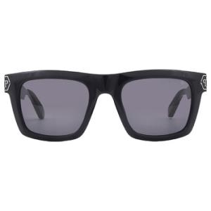 Dark Grey Square Sunglasses SPP043M 0700