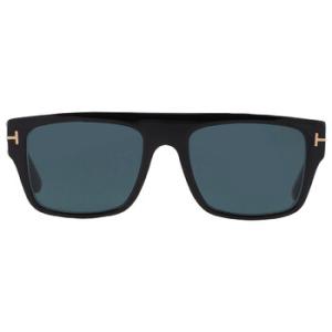 Dunning Blue Browline Sunglasses FT0907 01V