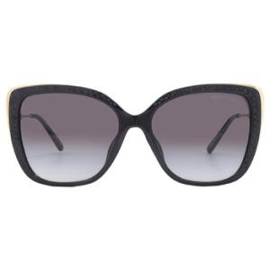 East Hampton Dark Gray Gradient Butterfly Sunglasses MK2161BU 31108G