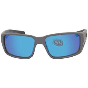 Fantail Pro Blue Mirror Polarized Glass Sunglasses 6S9079 907909