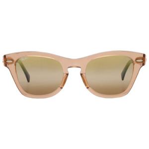 Gold Gradient Mirror Square Sunglasses RB0707SM 6449G7
