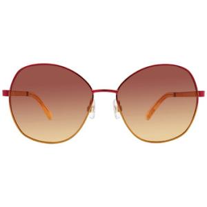 Gradient Brown Butterfly Sunglasses SK0368 71F