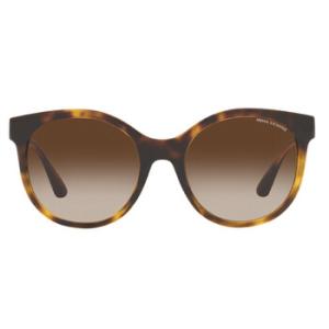Gradient Brown Cat Eye Sunglasses AX4120S 821313