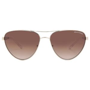 Gradient Brown Pilot Sunglasses AX2042S 611013