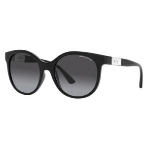 Gradient Gray Cat Eye Sunglasses AX4120S 81588G