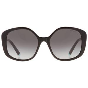 Gray Gradient Irregular Sunglasses TF4192 80013C