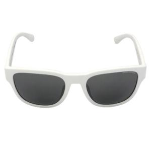 Gray Mirrored Silver Square Sunglasses AX4115SU 81566G