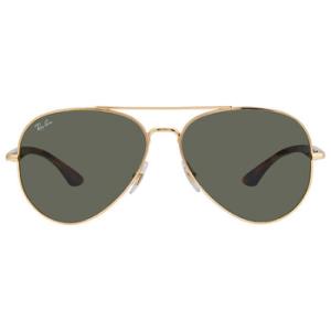 Green Aviator Sunglasses RB3675 00131