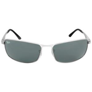 Green Classic G15 Rectangular Sunglasses RB3498 00471