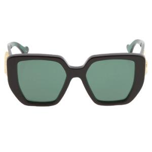 Green Geometric Sunglasses GG0956S 001