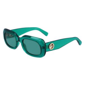 Green Rectangular Sunglasses LO716S 303