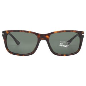 Green Rectangular Sunglasses PO3048S 2431