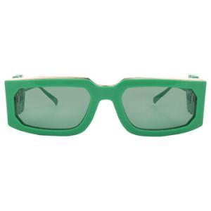 Green Rectangular Sunglasses SPP119M 0859