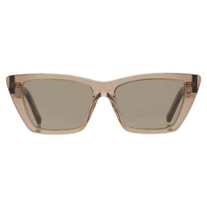 Grey Cat Eye Sunglasses SL 276 MICA 043