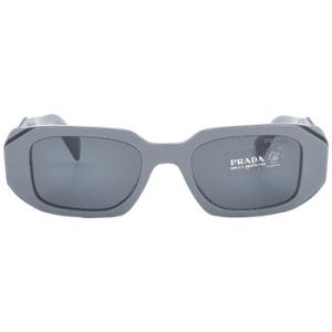 Grey Geometic Geometric Sunglasses PR 17WS 11N09T