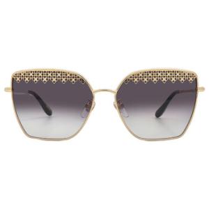 Grey Gradient Butterfly Sunglasses SCHF76S 0300