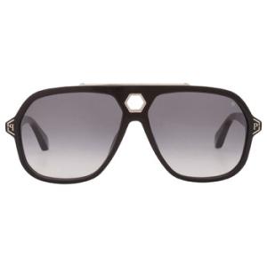 Grey Gradient Navigator Sunglasses SPP004M 0700