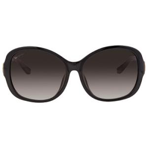 Grey Gradient Butterfly Sunglasses SF744SLA 001
