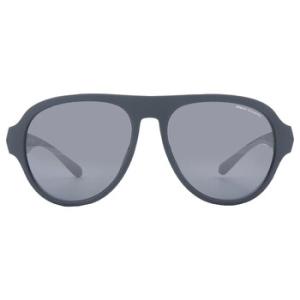 Grey Mirror Pilot Sunglasses AX4126SU 83016G
