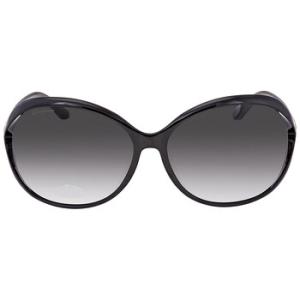 Grey Oval Sunglasses SF770SA 001