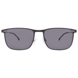 Grey Rectangular Sunglasses BOSS 1246S 0RZZ