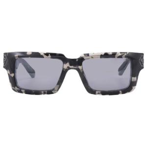 Grey Rectangular Sunglasses SPP044M 809X