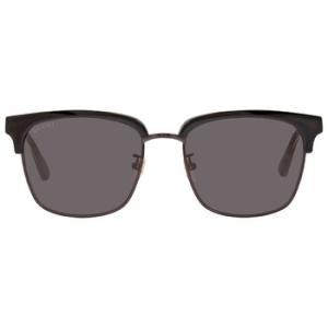 Grey Square Sunglasses GG0382S 001