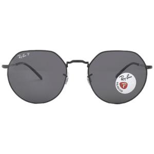 Jack Polarized Black Irregular Sunglasses RB3565 00248